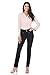 Rekucci -Women- Secret Figure Pull-On Knit Straight -Pant w/Tummy Control (8, Black)