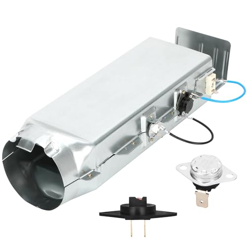 DC97-14486A Dryer Heating Element Upgrade OEM DC96-00887A,Fit for Samsung Dryer dv45h7000ew/a2 dve50r5400v/a3 dve50r5200w/a3,Replace DC97-14486D AP4342351 (with DC32-00007A DC47-00016A)