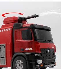 s-idee® S1562 Rc Feuerwehr Löschfahrzeug 1:14 LKW 12 Kanal Huina 1562 mit Spritzwasserfunktion – Bild 6