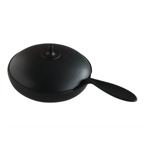 南部鉄器 小笠原陸兆×栗原はるみ 蓋付きミニパン 19cm