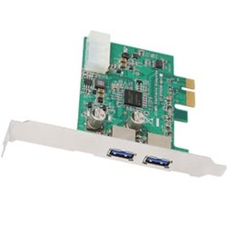 AcomData SuperSpeed USB 3.0 PCI Express Card 2 Port ADPU3-PCIX