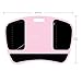 LapGear Laptop Lap Desk with Left & Right Mouse Pads - Rose Quartz (Fits up to 15.6