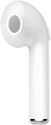 Hontrue i7 Bluetooth Earbud Wireless Mini Earphone In-Ear Noise Cancelling Earpiece Kelodo I7 Headphone with Mic Headset for iPhone 7/7S Plus 6/6S Samsung Galaxy S8 Edge (Single Only Left Ear) (White)