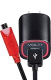 Bright LED Quick Charge 2.0 Wall Charger with LED Touch Activated 6 Ft. Micro-USB Cable for Smartphones & Tablets by Volt+!