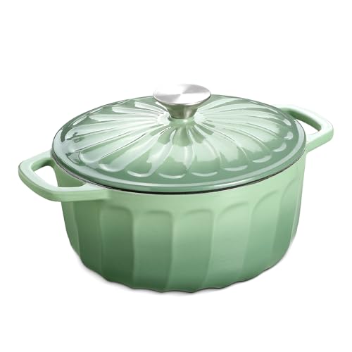 NSIRONS Enameled Cast Iron Dutch Oven