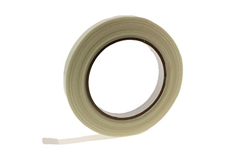 3x 1/2" Filament Strapping Tape .5 in HEAVY DUTY Fiberglass Packaging Tape 12MM Reinforced Glass Strand String Strapping Tape Packing Bundling Wrapping Palletizing Transparent Clear 4 Mil x 60 yd