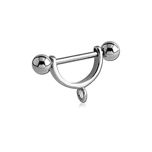 Amazon.com: Bubble Body Piercing Surgical Steel Intimate Shield with