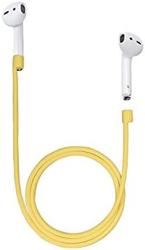 AppleInStock AirPods Strap Never Lose Your AirPods iPhone 7 / iPhone 7 Plus Air Pods Strap Wire Cable Connector for Apple Airpods - Yellow