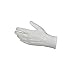 Sankuwen 1pair Guard Parade Santa Men White Formal Gloves