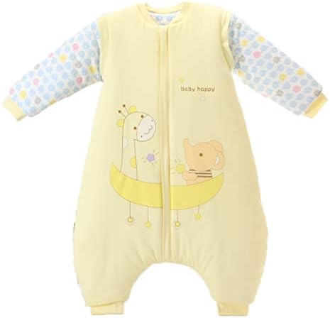 Baby Sleeping Bag Cartoon Cute Winter Toddler Sleeping Sack Long Sleeve 0-3 Years Old