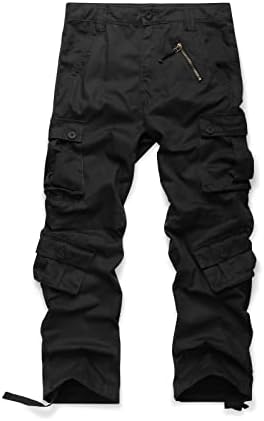 AKARMY Men's Camo Cargo Work Pants Cotton Military Army Casual