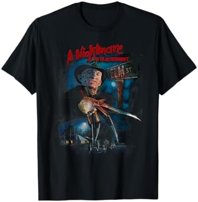 Amazon.com: Nightmare on Elm Street Freddy's Face T-Shirt