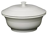 Fiesta 70-Ounce Covered Casserole, White