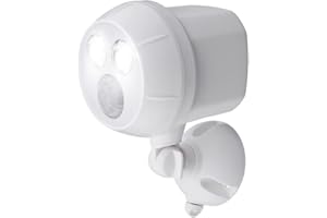 MR BEAMS Beams MB380 400 Lumen Wireless Battery Powered Motion Sensing Ultra Bright LED Spotlight, 1-Pack, White