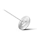 Anself Stainless Steel Straight Rod Paper Memo Holder,Stainless Steel Receipt Holder (1PC)