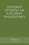 Oxford Studies in Ancient Philosophy, Volume 51