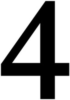 Wrought Iron House Number 4