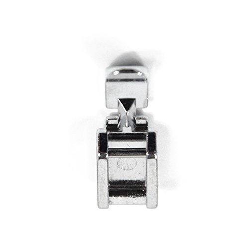 Clip-on Narrow Zipper Sewing Machine Foot Attachment / spare part Sewing Machine Presser Feet for All Low Shank Snap-on Singer Brother Euro-pro Janome White Juki - Thumbnail 3