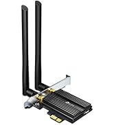 TP-Link WiFi 6 AX3000 PCIe WiFi Card for PC with Heat Sink (Archer TX50E), Bluetooth 5.0, 802.11A...