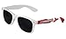 LogoLenses Men's Canada Country Flag Classic Sunglasses White