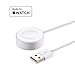 WILLTOP Compatible with Apple Watch Magnetic Wireless Charger Pad Charging Cable Cord Compatible with Apple Watch iwatch 38 mm/42 mm Series 1/2/3, 3.3Ft White