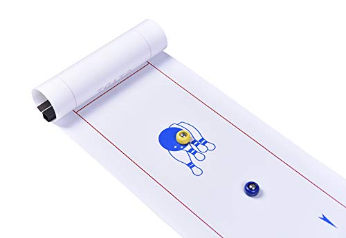 Bowling Table Games for Families, Quick and Easy to Set Up for Adults and Kids, Travel Game, Family Game by C&H Solutions