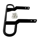 Rear Wide Grab Bar Bumper Yamaha Raptor 660 R Black 2001-2005