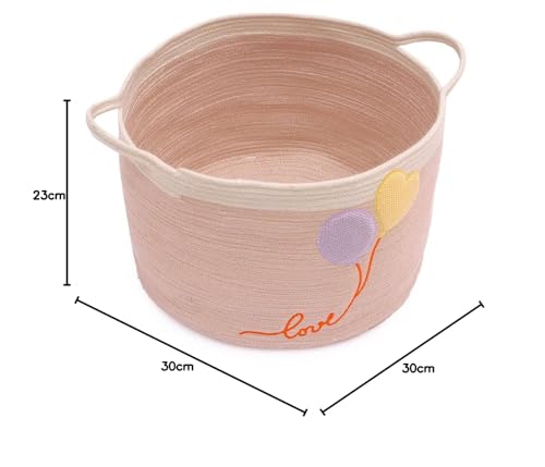 Mi Arcus Multipurpose Storage Basket/Organizer for Kid's Small Items - Brown, 22x30 cm 3