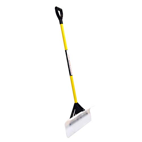 2PK Snow Plow 24" Wide Shovel Push Plow Commercial Residential D-Grip 50524