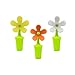 Wine Stoppers, SILIVO Silicone Bottle Stopper Sunflower Shape Wine Plug for Champagne, Beverage, Beer, Wine Saver (3 PCS)