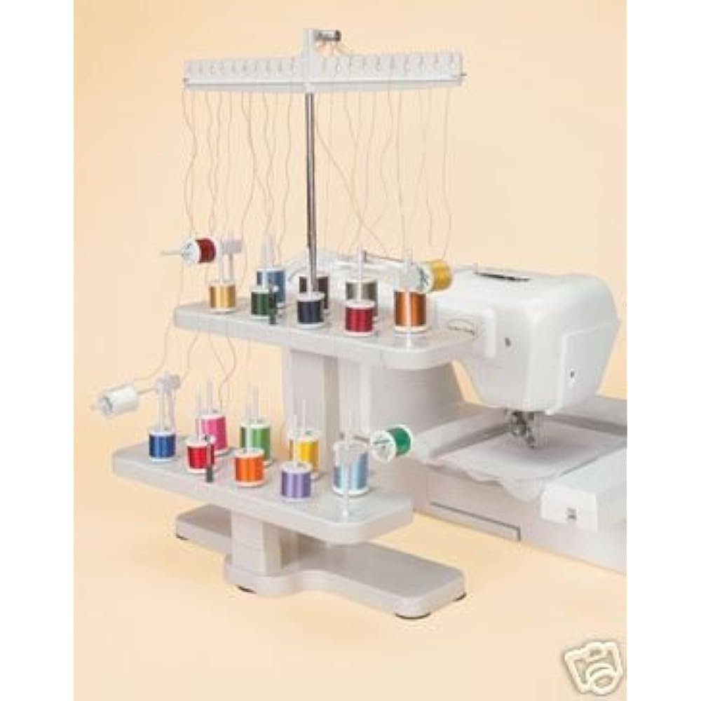 Embroidex 20 Spool Thread Stand All Home Embroidery Machines Brother