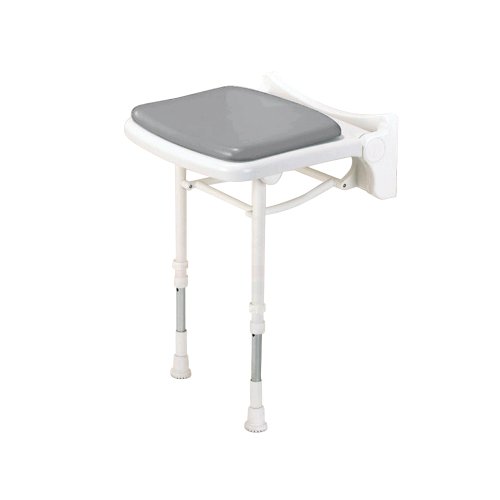ARC ES2000-GR Economy Compact Seat without Back and Arms, Gray
