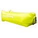 Inflatable Lounger and Indoor Outdoor Sofa: Lazybag Air Lounge Chair with Built-in Headrest | Banana Sleeping Bag, Hammock, Pool Float, Portable Camp Seat, Lazy Hangout Couch Bed (Green)