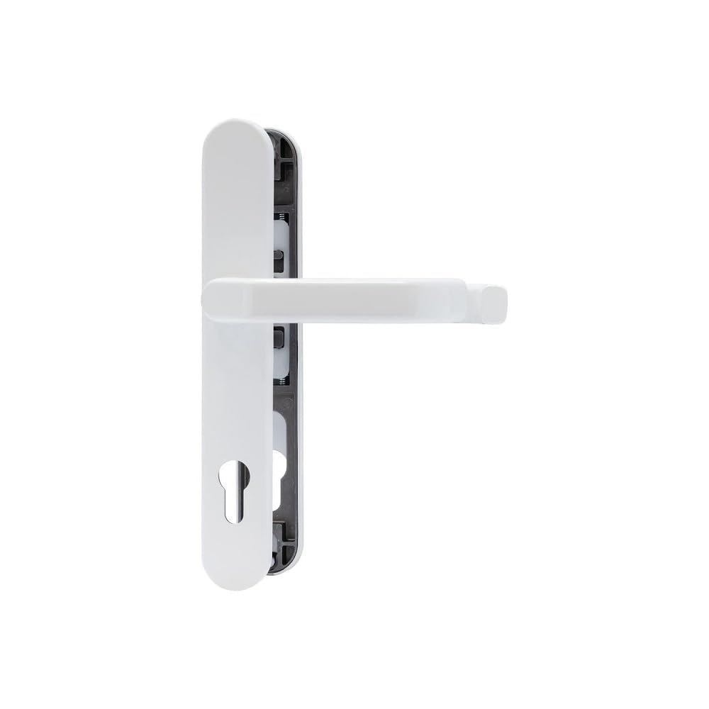 ABUS SRG92N W Door Protection Fitting with Double-Sided Handle, White - 62562