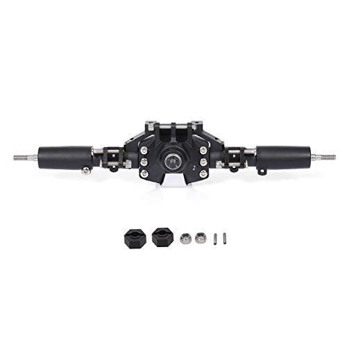 Replacement for Axial SCX10 II 90046 90047 RC Bridge Axle Aluminum Alloy Rear Axle