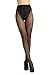 Alice & Belle Women's Super Thin Pantyhose, Soft Tights with Lace Control Top (Small, Black)