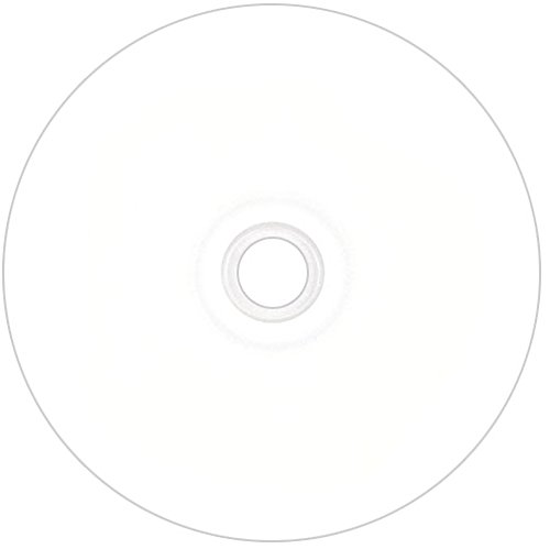 Optical Quantum OQBDR06WIP-H-50 6X 25GB BD-R White Inkjet Printable Single Layer Blu-Ray Recordable Media 50-Disc Spindle