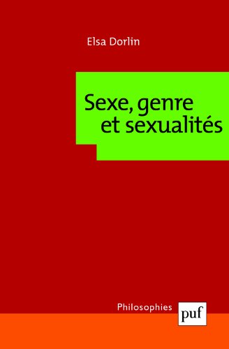 Sexe, genre et sexualités