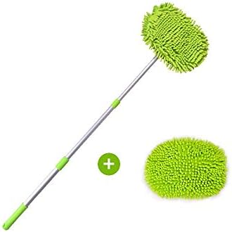 洗車モップ 洗車ブラシ 伸縮式 汚れ除去 傷つかない 水拭き ほこり取り 洗車グッズ