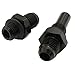New -6 AN x 1/4NPS Transmission Oil Cooler Adapter Fittings For GM 1997-2007 4L80E (Pack Of 2)