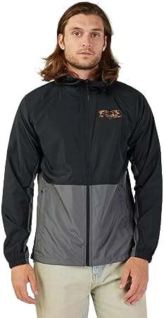 Fox Racing Survivalist Windbreaker - Men's Black/Black, Xl at