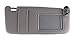 UNIGT Passenger Sun Visor Compatible with 2007 2008 2009 2010 2011 Toyota Camry/Hybrid Right Side Sunvisor Replacement, 74310-06750-B0 (Gray/No Sunroof)
