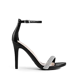 DREAM PAIRS Women's Open Toe High Heels Stiletto