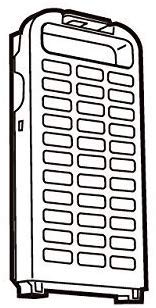 Panasonic 洗濯機 糸くずフィルター AXW22A-8SR0 (2個)商品画像