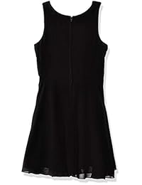 Amy Byer Vestido de gasa sin mangas para niña