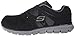 Skechers for Work Men's Synergy Ekron Walking Shoe,Black Charcoal,11 M US