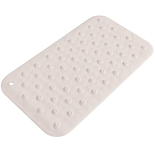 Bathsafe Original 100 Natural Rubber Shower Mat with Hange Holes for