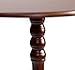 Home Source Industries - AF9711 - Traditional Mahogany End Table - Classic Round Accent - 16 x 16 x 25