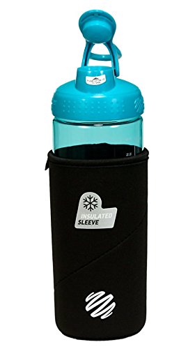 Blender Bottle SportMixer Shaker Bottle, 28-Ounce With Blenderball And Insulated Sleeve (Teal)