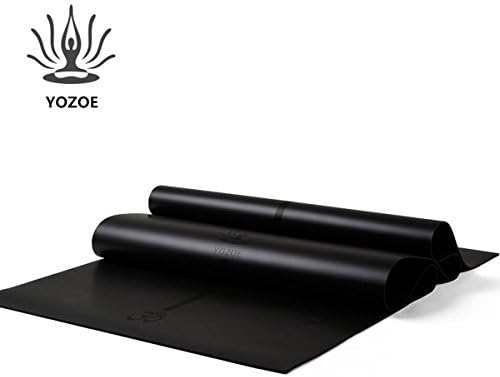 YOZOE Yoga Mat, The World's Best Eco-Friendly, Non Slip Yoga Mat With Original Unique Alignment Marker System